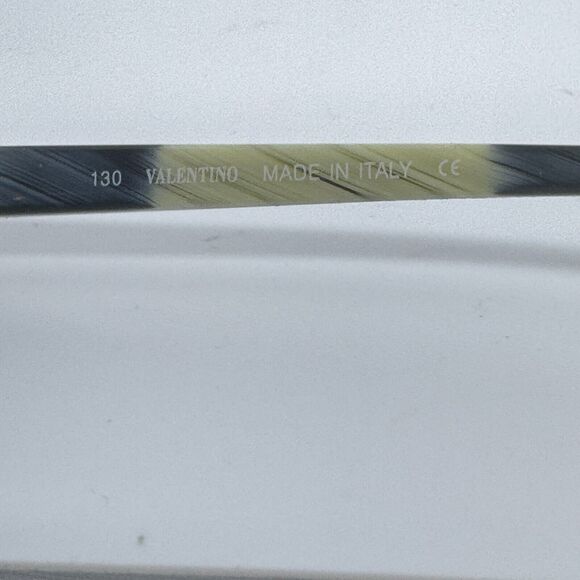 Valentino Eyeglasses mod V 5289 04E Brown Horn Rx frame only 48-15 130 H16074 - Picture 6 of 7